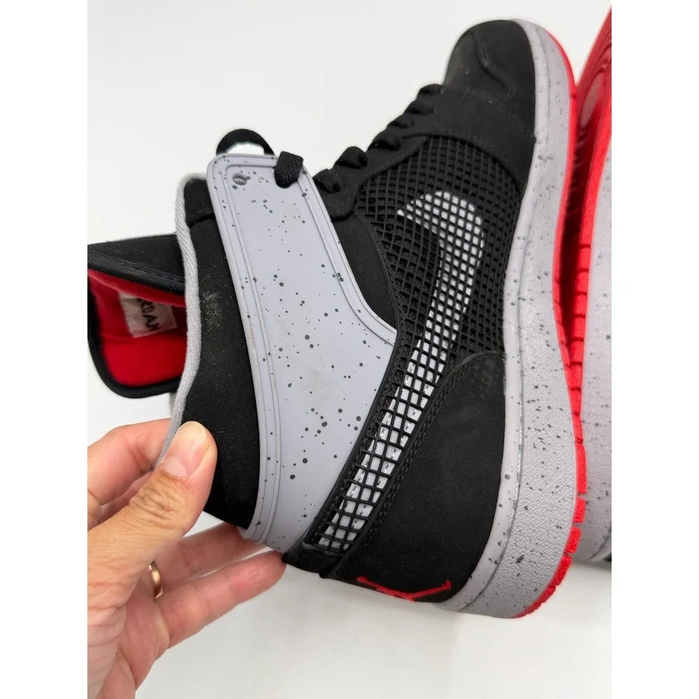 Jordan 1 Retro 89 Black Cement Grey 599873-003 Mens Size 11.5 No Box